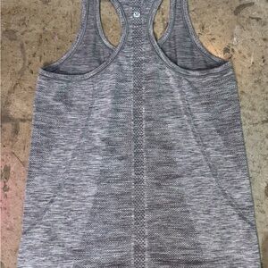lululemon athletica Heathered Gray Tank Top